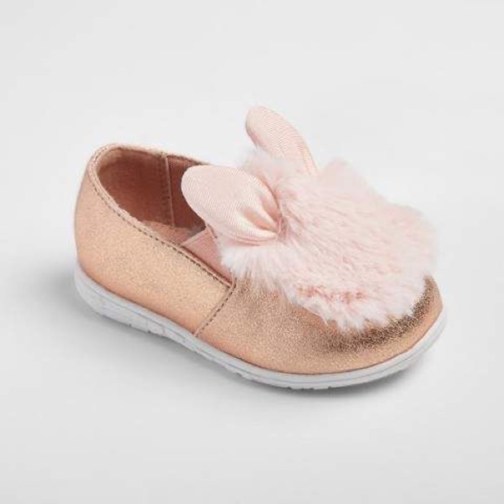 Cat & Jack baby girl bunny shoes